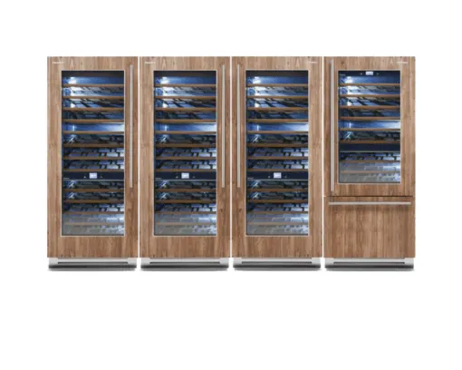 Fhiaba WeinKühlschränke Integrated S8990FW+ S8990TWT Beispielaufbau Fhiaba WeinKühlschränke Integrated S8990FW+ S8990TWT Beispielaufbau